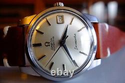 Flaw 1960's Vintage OMEGA Seamaster cal. 562 34mm Automatic Mens Watch #696