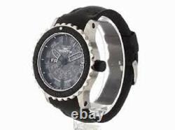 Fortis Men's 675.10.81 L. 01 B-47 Big Black Automatic Black Leather Date Watch