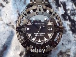 Gent's Xo Skeleton Superlative Star Stainless Steel Automatic Wristwatch