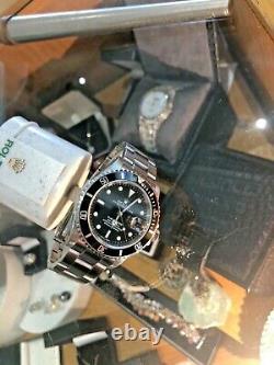 Gents Rolex Oyster Perpetual Submariner Date Stainless Steel 16610 mint