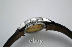 Gents Rotary Automatic GS02383-28 Stainless Steel Watch Mens Black Strap