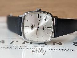 Gents Vintage Longines Automatic 433cal Ultra-Chron Date Tank Watch Working