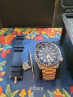 Genuine Divers Citizen Automatic Watch GN-4S Japan Movement. 8200-S108322