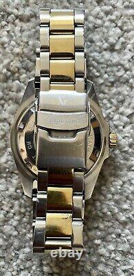 Gigandet Automatic Movement Mens Watch Blue Gold Silver Time Professional 1000ft