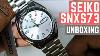 Gorgeous Silver Dial Dress Watch Seiko 5 Snxs73 Unboxing