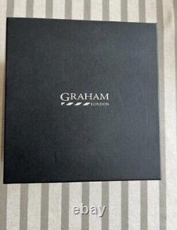 Graham Silverstone Steel Automatic 42mm Mens Strap Watch 2TZAS. S01A