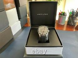 HAMILTON Jazzmaster Seaview automatic watch with a new strap, its boxes + papers