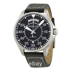 Hamilton Khaki Pilot Automatic Black Dial Men's Watch H64615735
