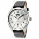Hamilton Men's Khaki Field H70505753 42mm Silver Dial Leather Automatic Watch