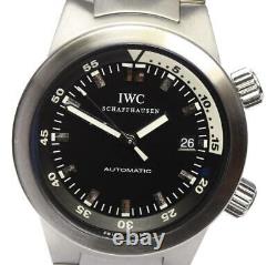 IWC Aqua timer IW354805 Black Dial Automatic Men's Watch 559706
