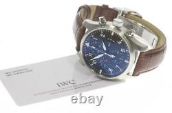 IWC Pilot IW377701 Chronograph black Dial Automatic Men's Watch 571770