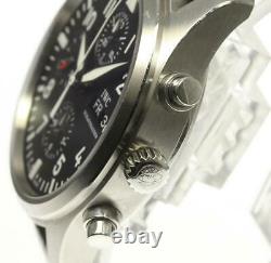 IWC Pilot's watch IW371701 Chronograph day date AT Men's Watch 539798