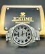 Ice Time 41mm Men's Automatic Silver Watch Iced Out With12 Carats Of Diamonds
