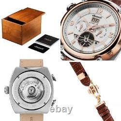 Ingersoll Men's The Michigan Automatic Chronograph Date Genuine Leather Strap