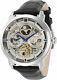 Invicta Men's Objet D'art Automatic Stainless Steel/black Leather Watch 32298