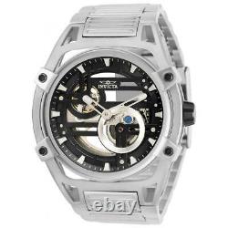 Invicta Men's Watch Akula Automatic Skeleton Dial Silver Tone Bracelet 32360