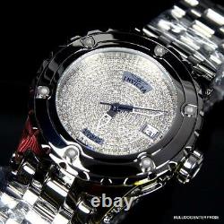 Invicta Specialty Subaqua 44mm Automatic 1.8CTW Diamond Polished Steel Watch New
