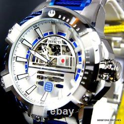 Invicta Star Wars Bolt R2D2 Stainless Steel NH70 Automatic Limited Ed Watch New