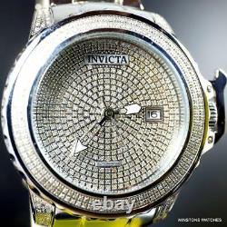 Invicta Subaqua Noma II 2.96 CTW Diamond Pave Automatic Steel 47mm Watch New