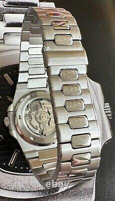 JP custom Skeleton sapphire Nh70 Automatic watch With Exhibition Glass Back