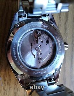 Jack Mason Mens Miyato Automatic Watch with Sapphire Crystal Stainless Steel