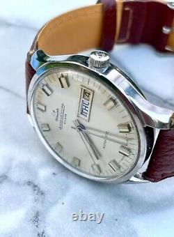Jaeger Le-Coultre Club Day Date 36mm, Automatic Rare Collectors 70's Time Piece