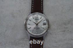 January 1968 Rare Vintage Seiko Sportsmatic Automatic Leather Date Watch