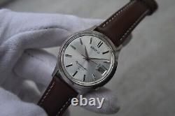 January 1968 Rare Vintage Seiko Sportsmatic Automatic Leather Date Watch