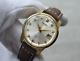 July 1968 Vintage Seiko 7625 8043 Automatic Leather Gold Watch Very Rare
