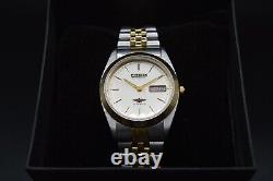 July 1988 Boxed Vintage Men's Citizen Eagle 7 Very Rare Two Tone Automatic Watch