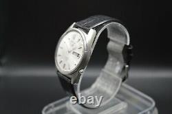 June 1971 Vintage Seiko 6119 8093 Automatic Leather Watch