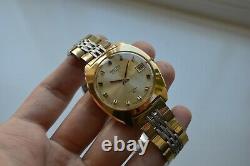 June 1972 Vintage Seiko 7005 8042 Automatic Gold Bracelet Watch