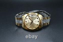 June 1972 Vintage Seiko 7005 8042 Automatic Gold Bracelet Watch