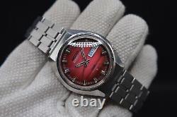 June 1973 Vintage Seiko Actus 6106 7690 Automatic VERY RARE Bracelet Watch