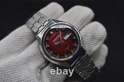 June 1973 Vintage Seiko Actus 6106 7690 Automatic VERY RARE Bracelet Watch