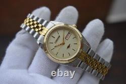 June 1980 Vintage Men's Citizen Eagle 7 Rare Gold Bracelet Automatic Watch