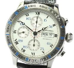 LONGINES Lindbergh Hour Angle L2.602.4 Chronograph Automatic Men's Watch 549372