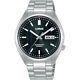 Lorus Mens Automatic Watch With Black Dial And Silver Bracelet Rl491ax9