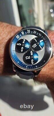 MB Automatic Wandering Hour Watch Ocean Blue Brand New