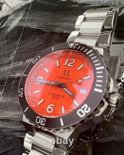 Marlinwatch mens automatic divers watch Grand Marlin 42mm automatic