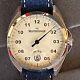 Meistersinger Metris Ivory Automatic Watch 38mm Denim Strap Me903-wb Immaculate