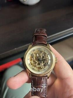 Men's Rotary Vintage Mecanique Skeleton Automatic Watch GS02941/03 (191F)