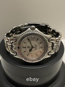 Mens Automatic TAG Heuer Link Watch WG5112-PO With Papers And Service Case
