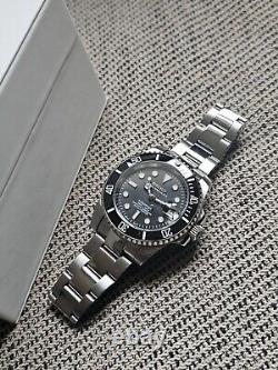 Mens Automatic Watch Custom Made Stainless Steel Luxury Rotating Bezel