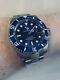 Mens Automatic Watch Giv Blue Submariner Divers Sapphire Ceramic Nh35 S Steel