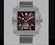 Mens Automatic Watch Silver Astute Stainless Steel Mesh Bracelet Gamage Rrp £720