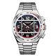 Mens Automatic Watch Silver Bastion Tachymeter Stainless Steel Watch Gamages