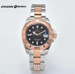 Mens Automatic Watches Stainless Steel Mechanical Sapphire Waterproof Watch Men