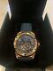 Mens Bulova Watch Marine Star, Rose Gold Plated Automatic 98a227