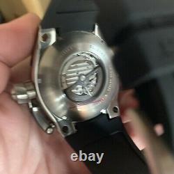 Mens Ballast Valiant Regulator Automatic Watch Black Silver